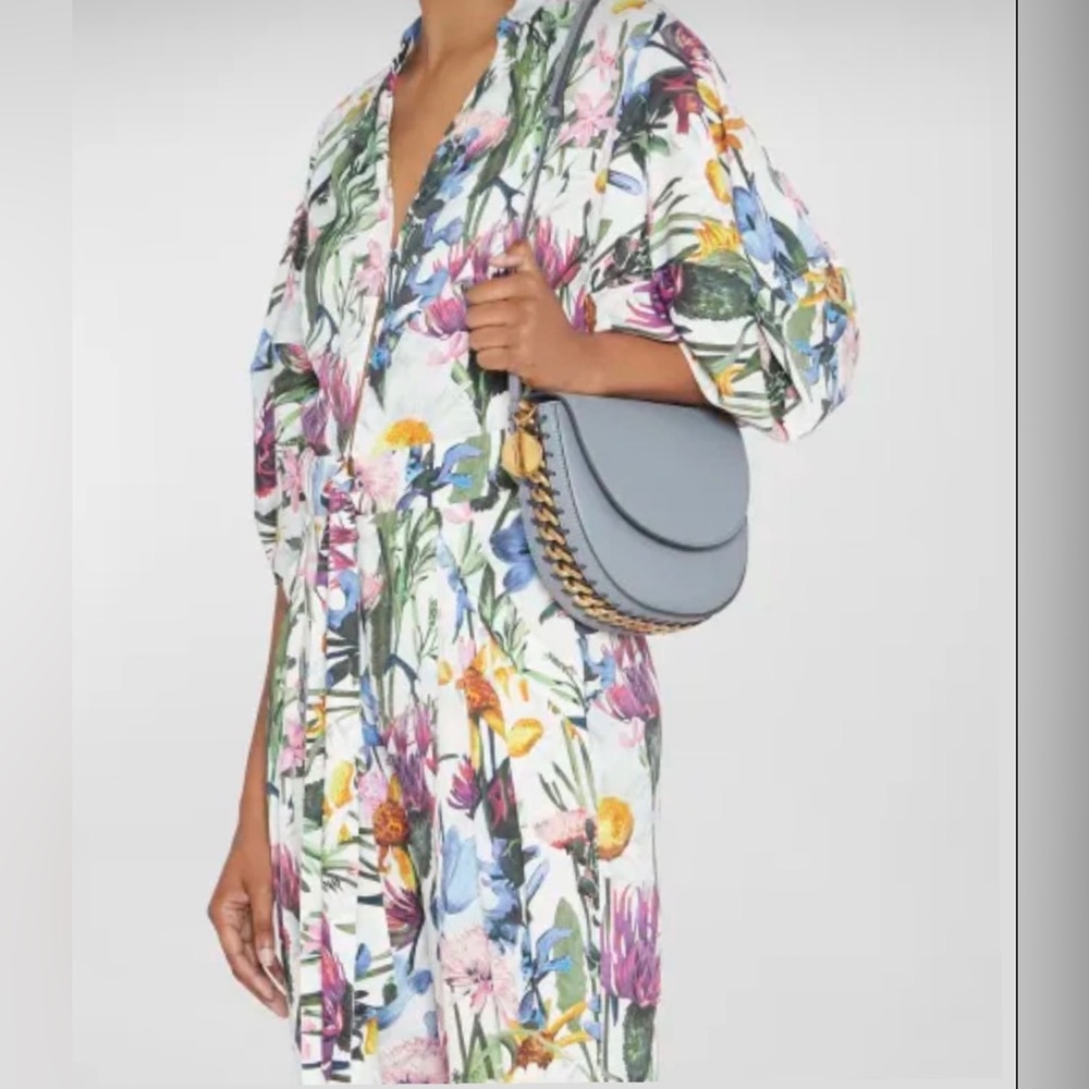 Stella McCartney Frayme Medium Flap Bag